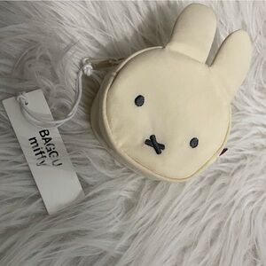 Baggu x Miffy Cream Coin Purse